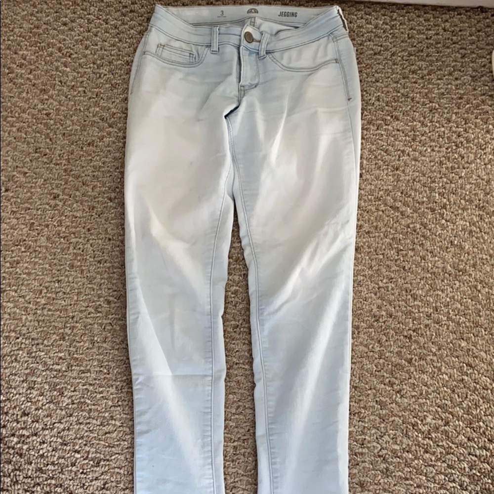 Light color denim jegging jeans - Picture 2 of 3